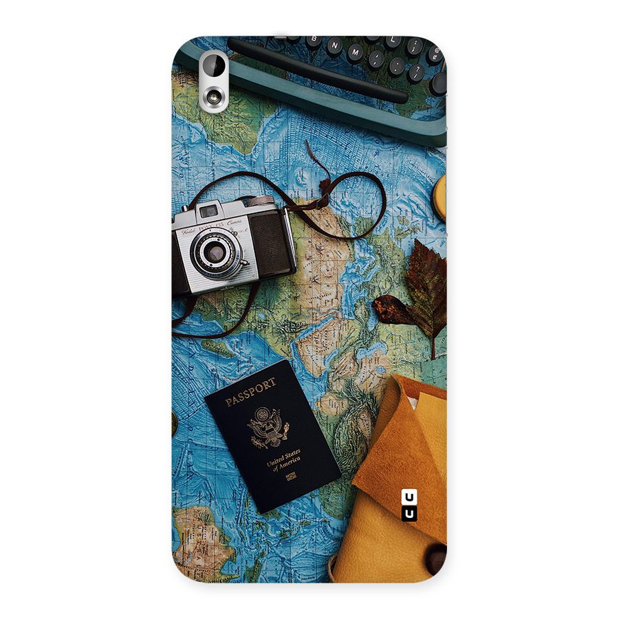 Travel Essentials Back Case for Desire 816