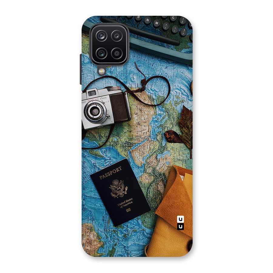 Travel Essentials Back Case for Galaxy A12