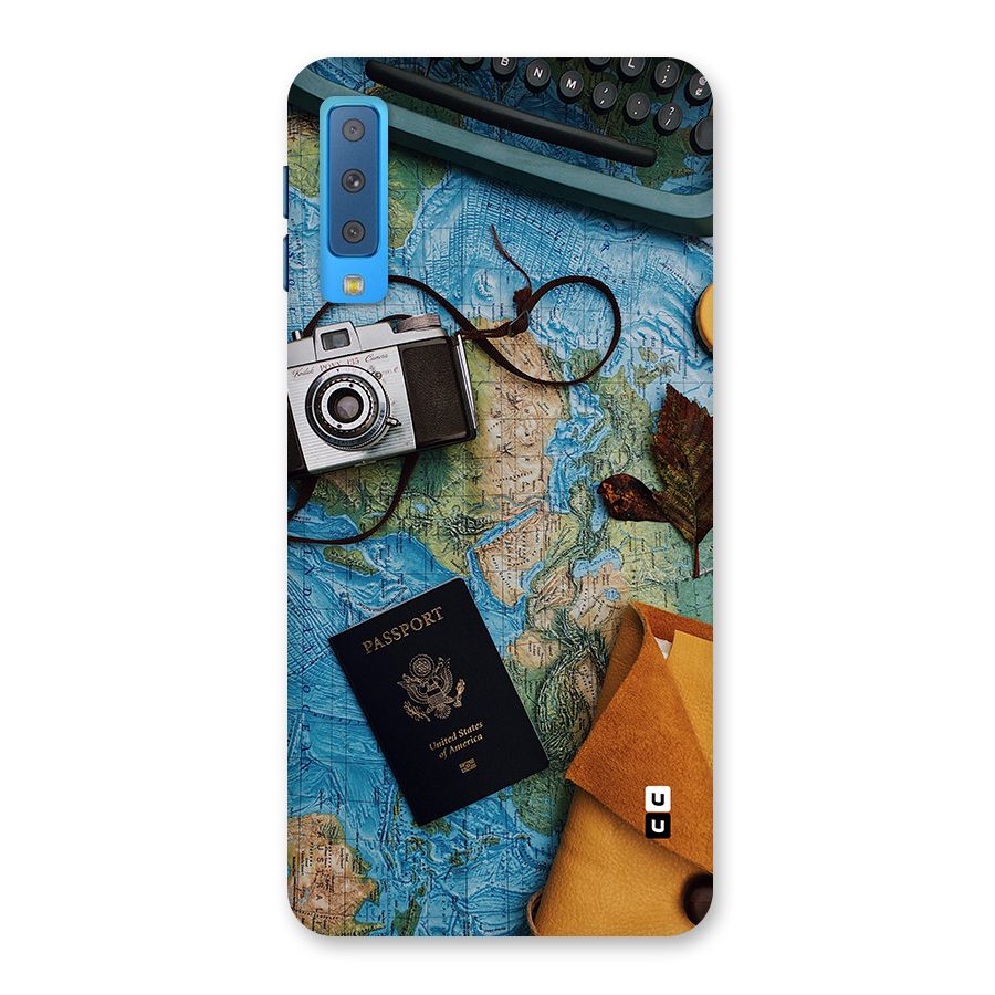 Travel Essentials Back Case for Galaxy A7 (2018)