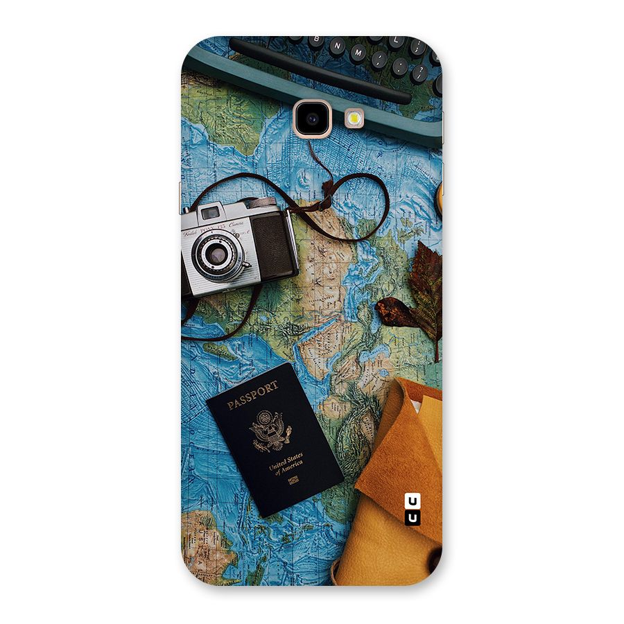 Travel Essentials Back Case for Galaxy J4 Plus