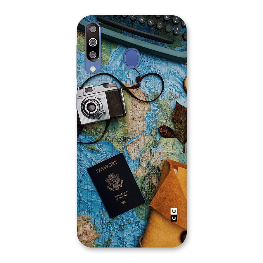 Travel Essentials Back Case for Galaxy M30
