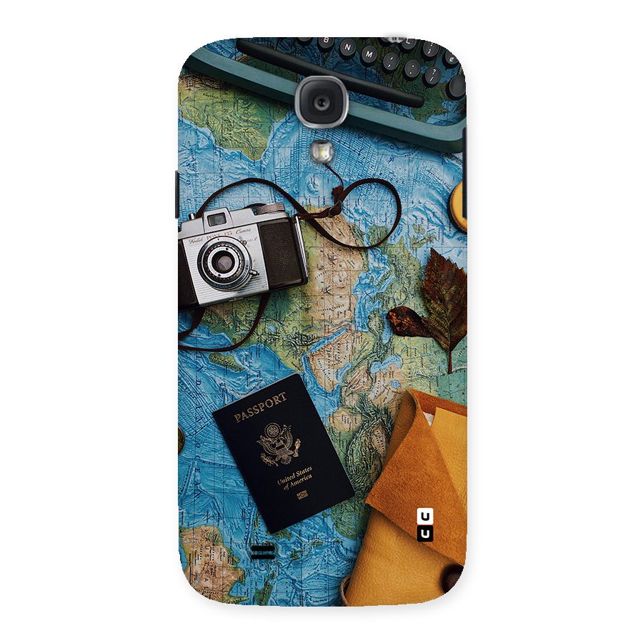 Travel Essentials Back Case for Galaxy S4