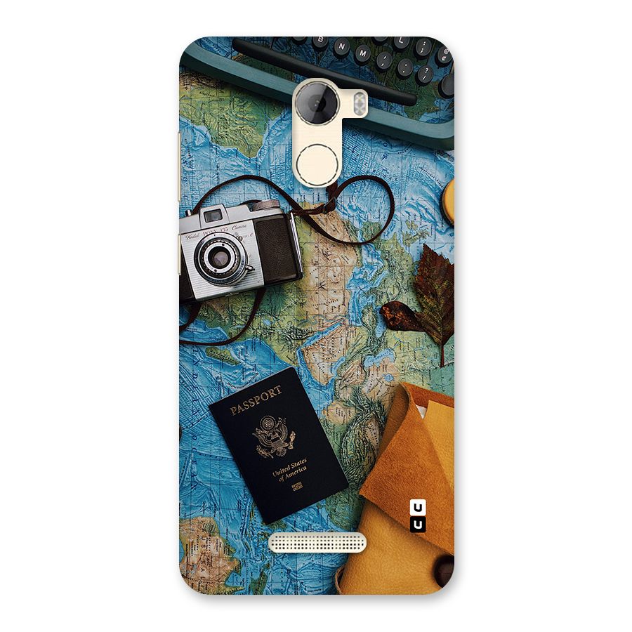 Travel Essentials Back Case for Gionee A1 LIte