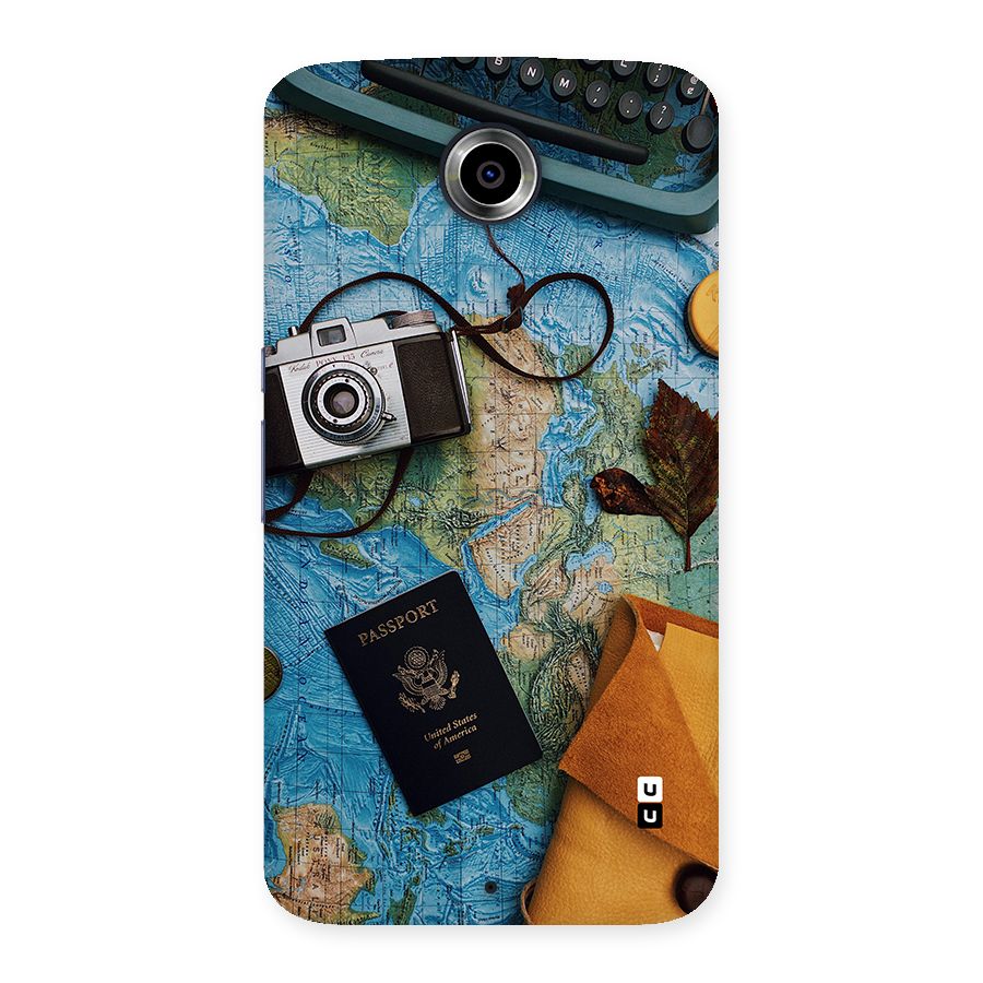 Travel Essentials Back Case for Google Nexus 6
