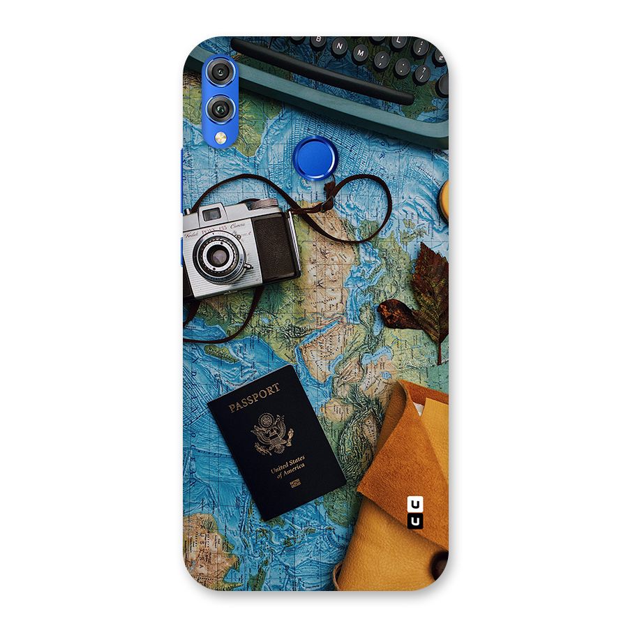 Travel Essentials Back Case for Honor 8X
