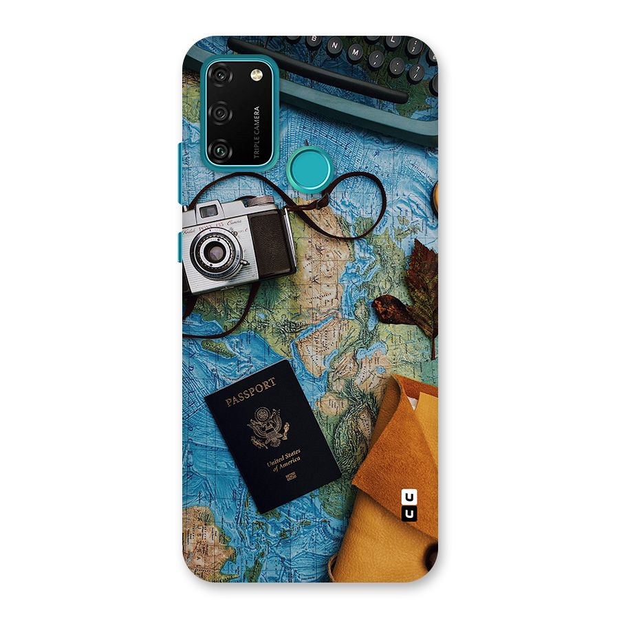 Travel Essentials Back Case for Honor 9A