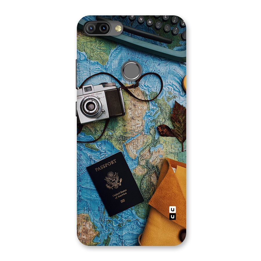 Travel Essentials Back Case for Infinix Hot 6 Pro