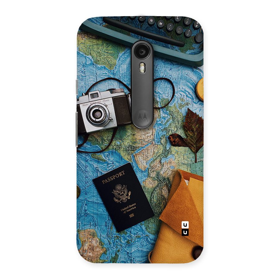 Travel Essentials Back Case for Moto G3