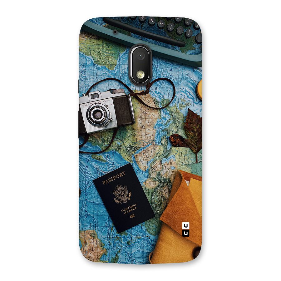 Travel Essentials Back Case for Moto G4 Play