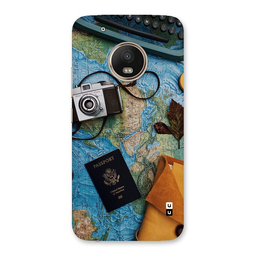 Travel Essentials Back Case for Moto G5 Plus