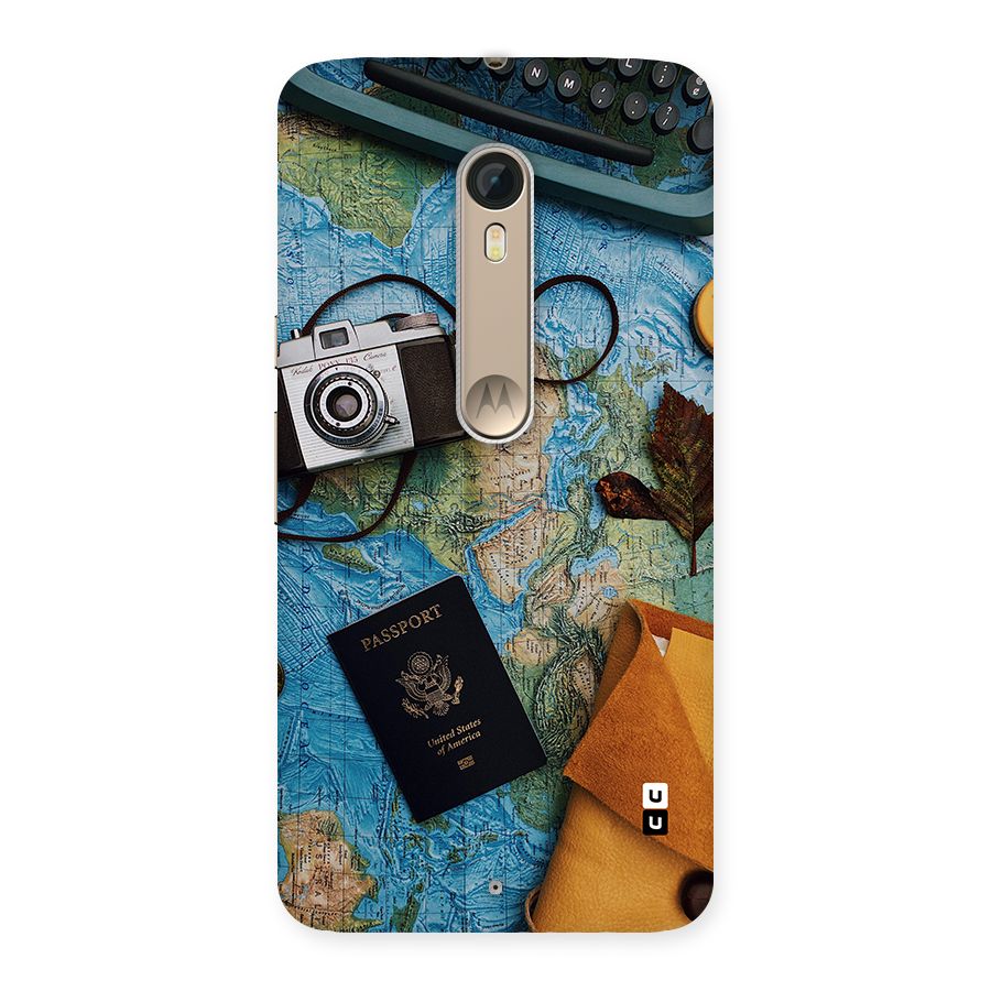 Travel Essentials Back Case for Moto X Style