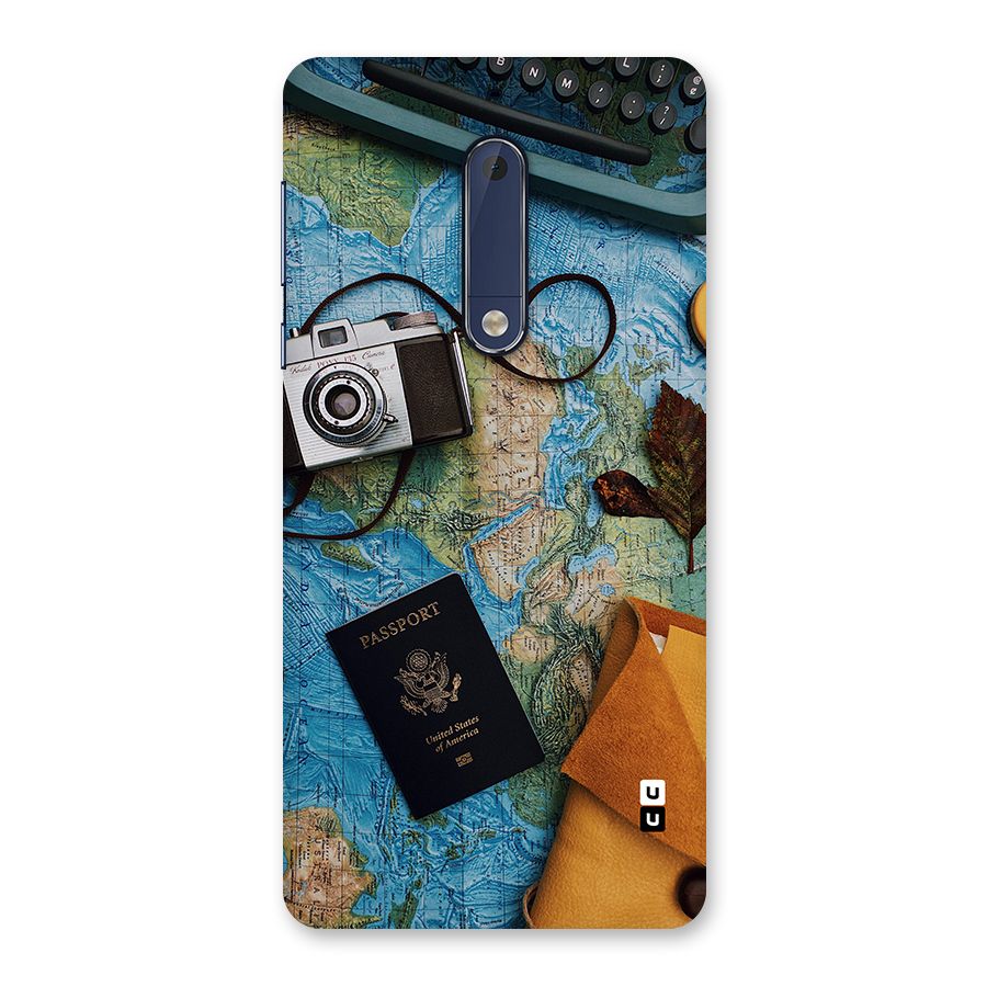 Travel Essentials Back Case for Nokia 5