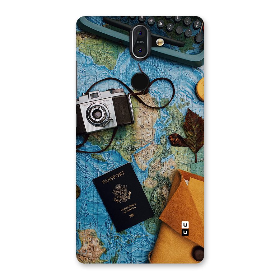 Travel Essentials Back Case for Nokia 8 Sirocco