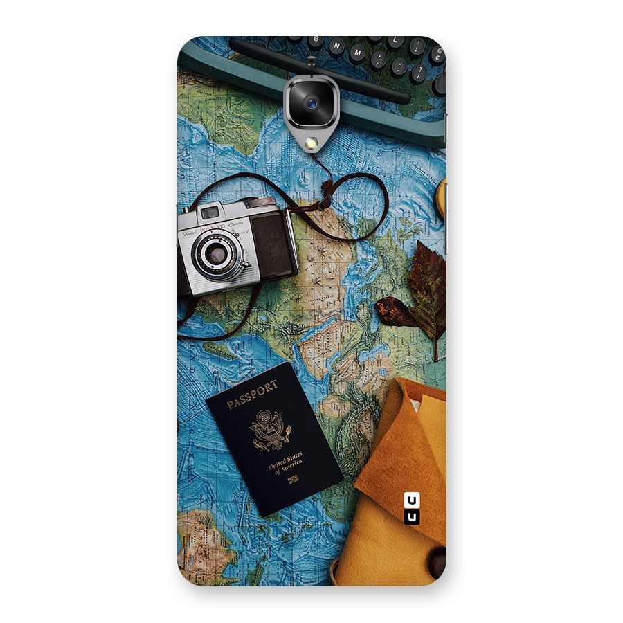 Travel Essentials Back Case for OnePlus 3