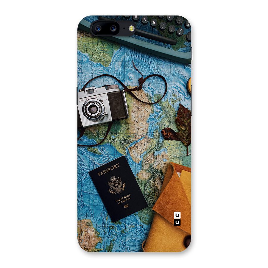 Travel Essentials Back Case for OnePlus 5