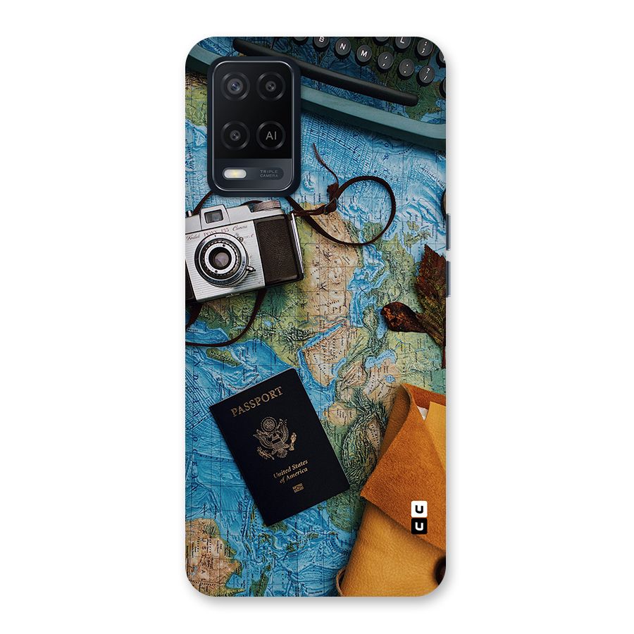 Travel Essentials Back Case for Oppo A54