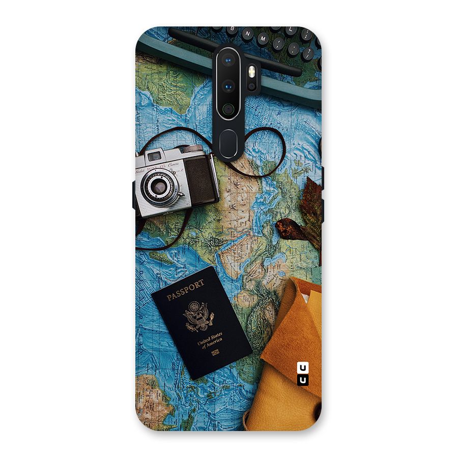 Travel Essentials Back Case for Oppo A5 (2020)