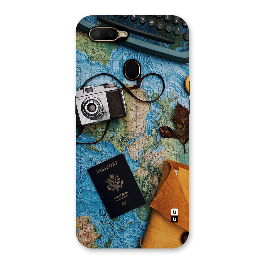 Travel Essentials Back Case for Oppo A5s