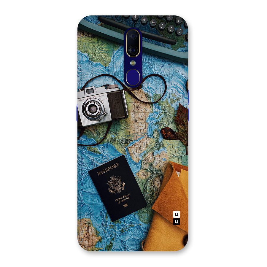 Travel Essentials Back Case for Oppo F11
