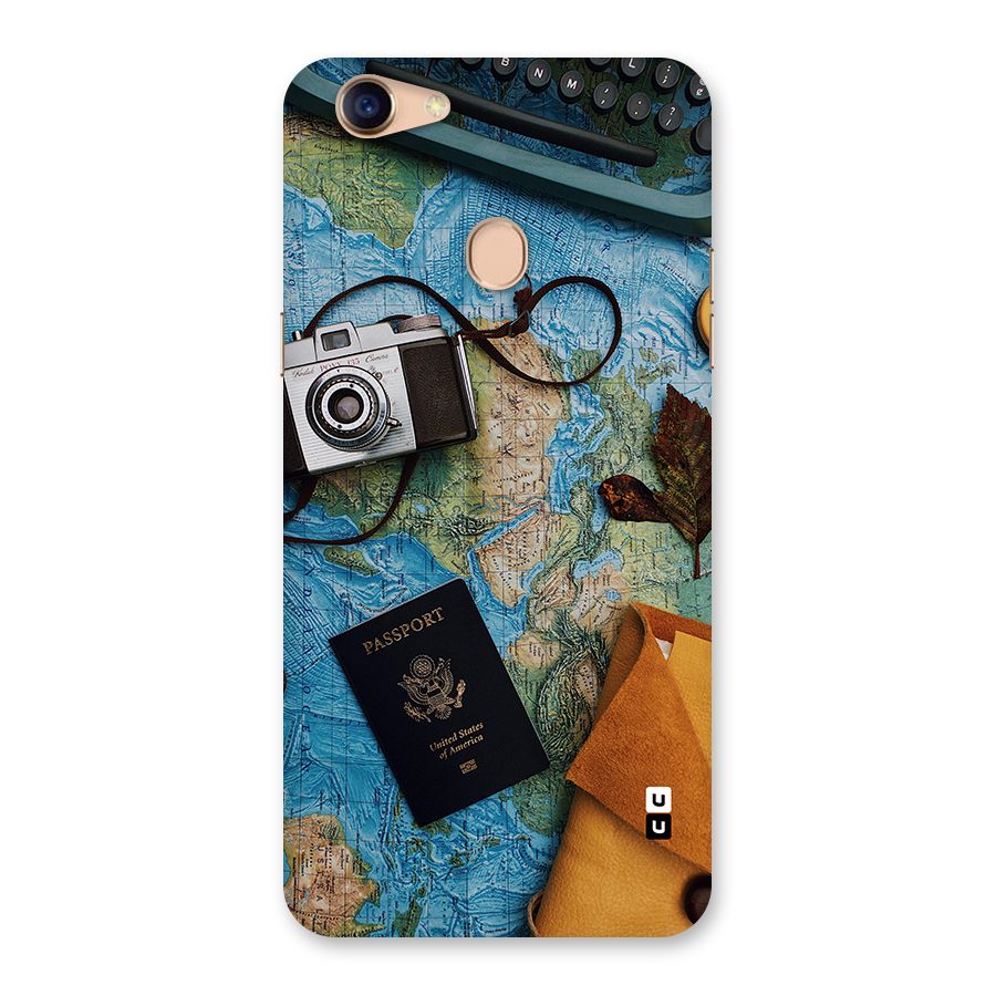 Travel Essentials Back Case for Oppo F5