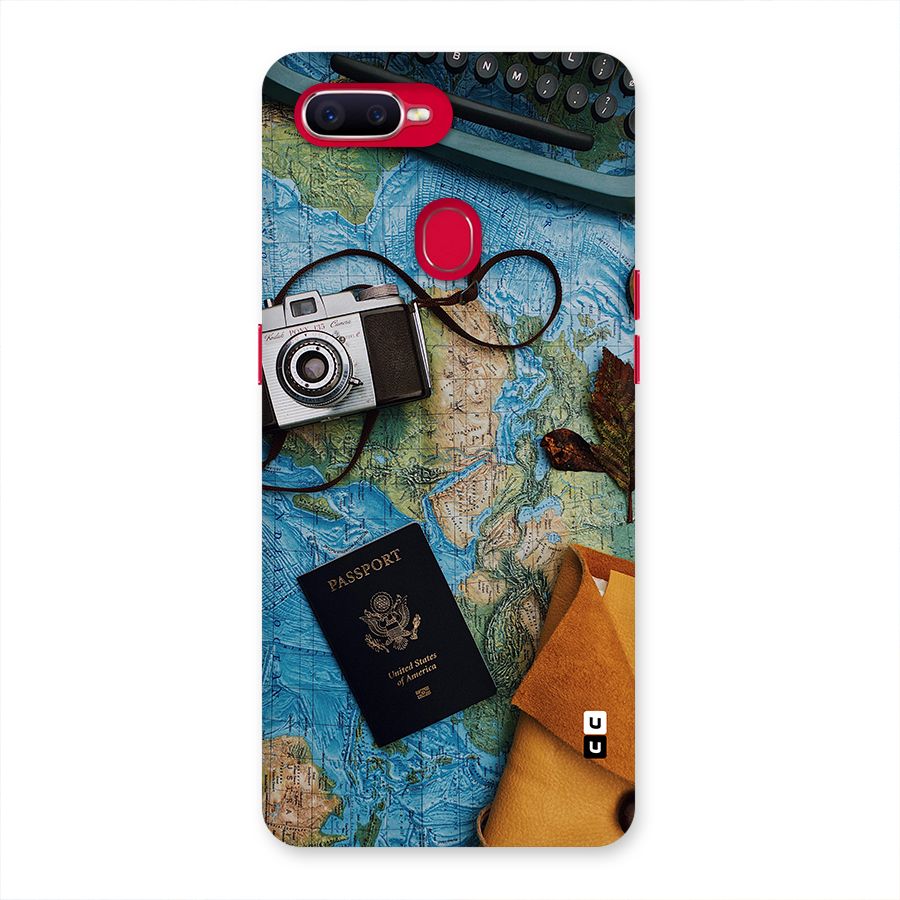 Travel Essentials Back Case for Oppo F9 Pro