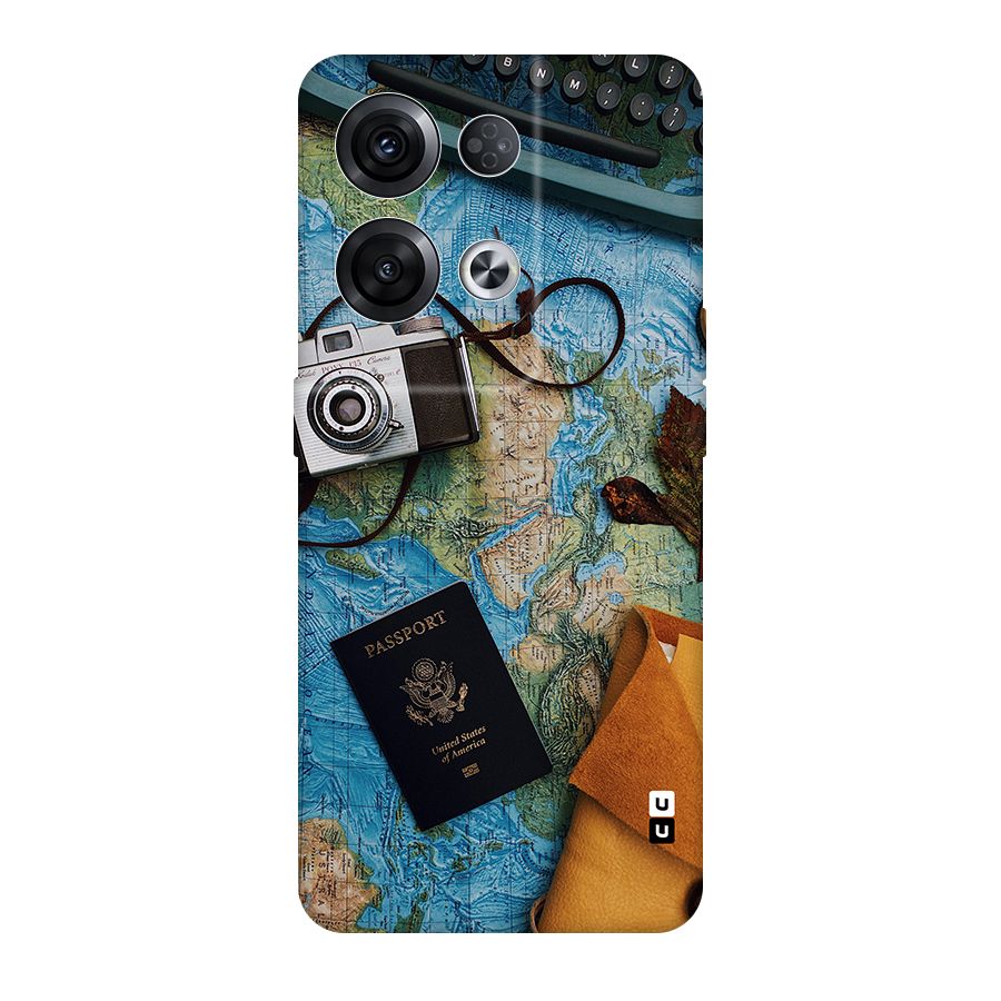 Travel Essentials Back Case for Oppo Reno8 Pro 5G