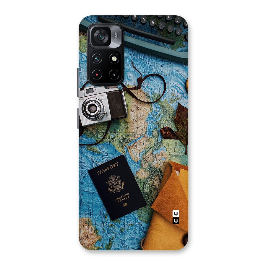 Travel Essentials Back Case for Poco M4 Pro 5G