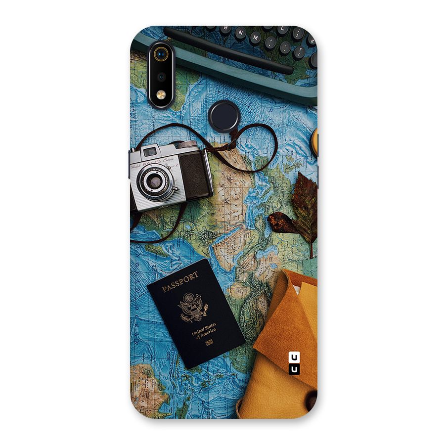 Travel Essentials Back Case for Realme 3i