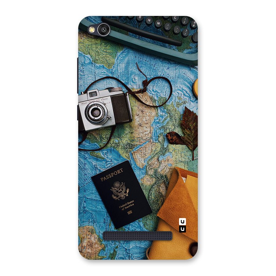 Travel Essentials Back Case for Redmi 4A