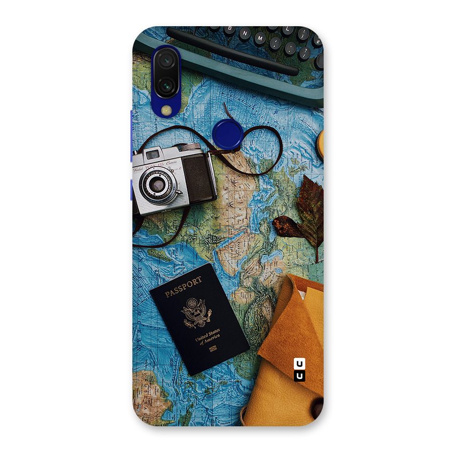 Travel Essentials Back Case for Redmi 7