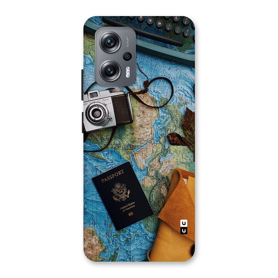 Travel Essentials Back Case for Redmi K50i