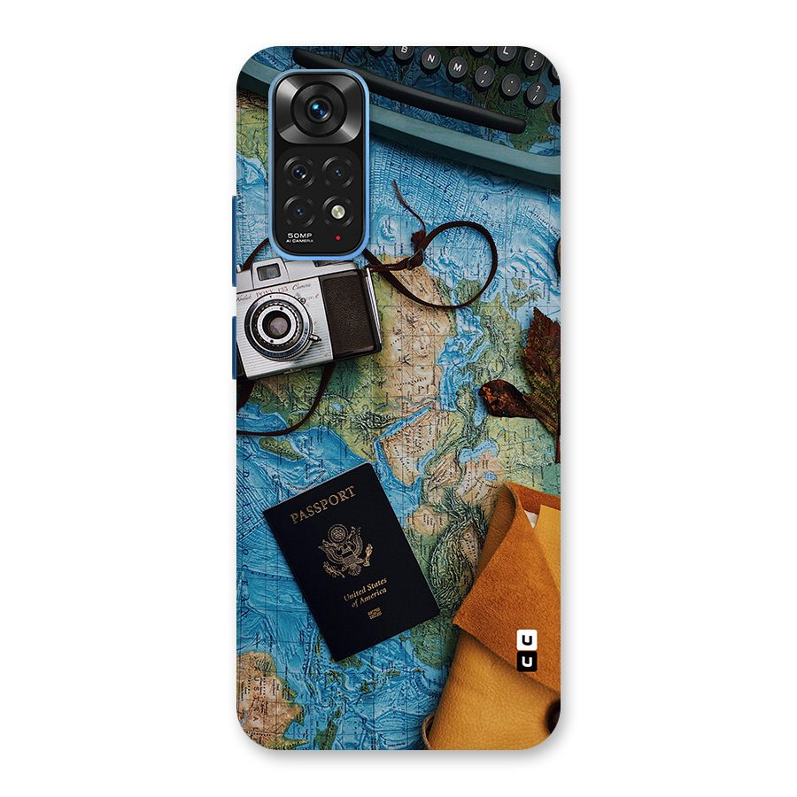 Travel Essentials Back Case for Redmi Note 11