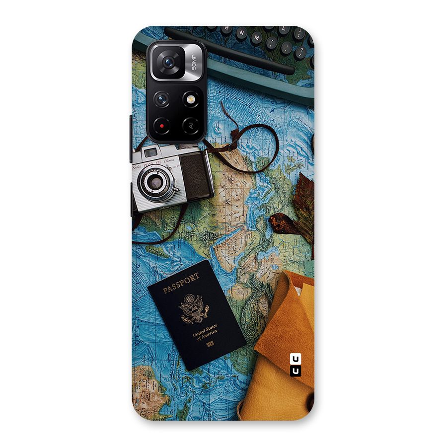 Travel Essentials Back Case for Redmi Note 11T 5G