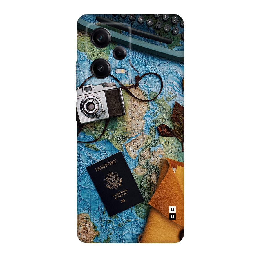 Travel Essentials Back Case for Redmi Note 12 Pro