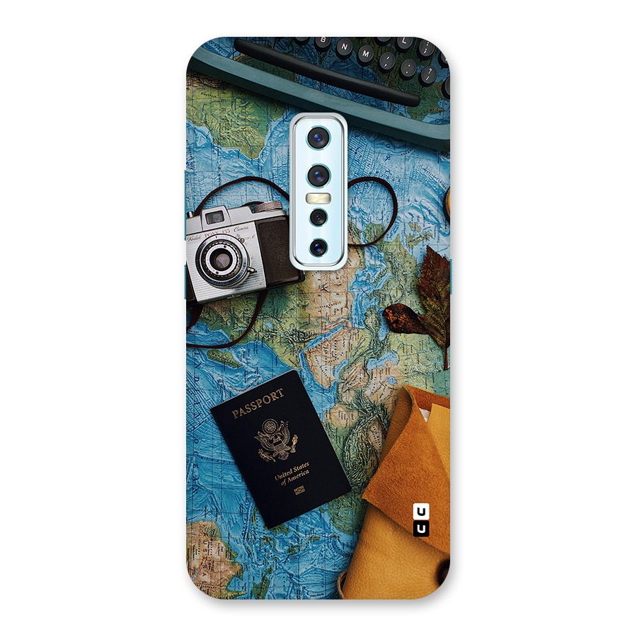 Travel Essentials Back Case for Vivo V17 Pro