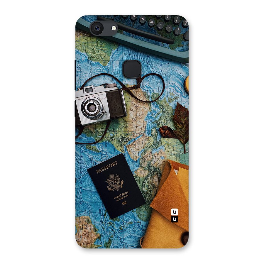 Travel Essentials Back Case for Vivo V7 Plus