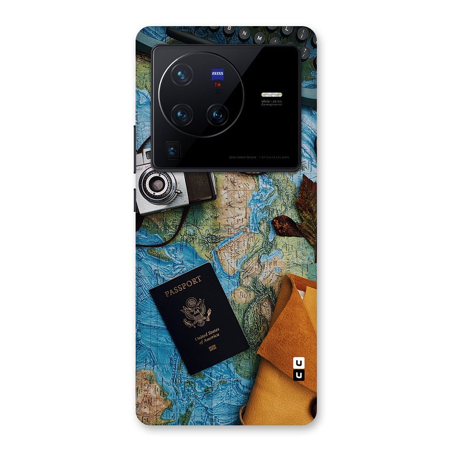 Travel Essentials Back Case for Vivo X80 Pro