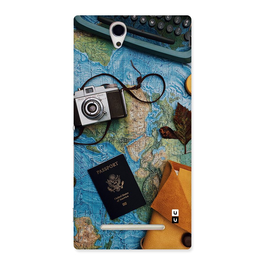 Travel Essentials Back Case for Xperia C3