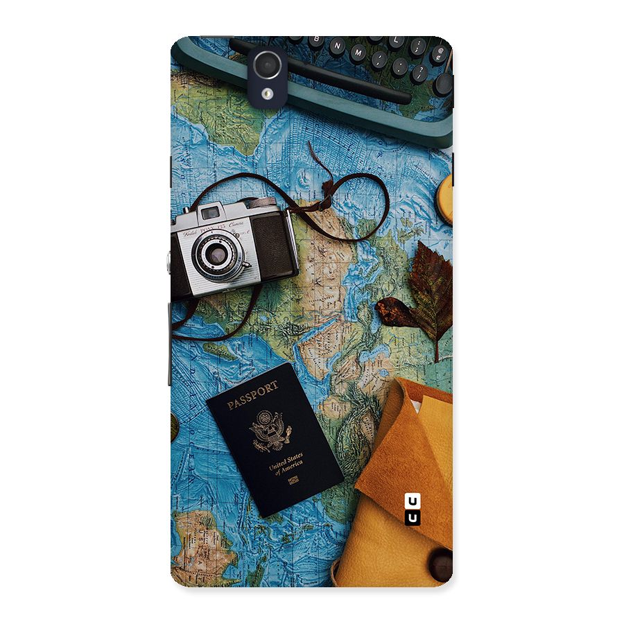 Travel Essentials Back Case for Xperia Z