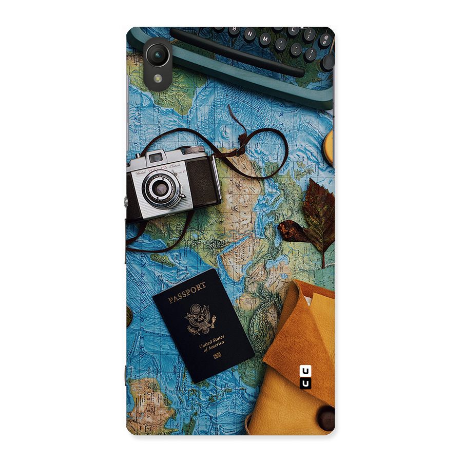 Travel Essentials Back Case for Xperia Z1