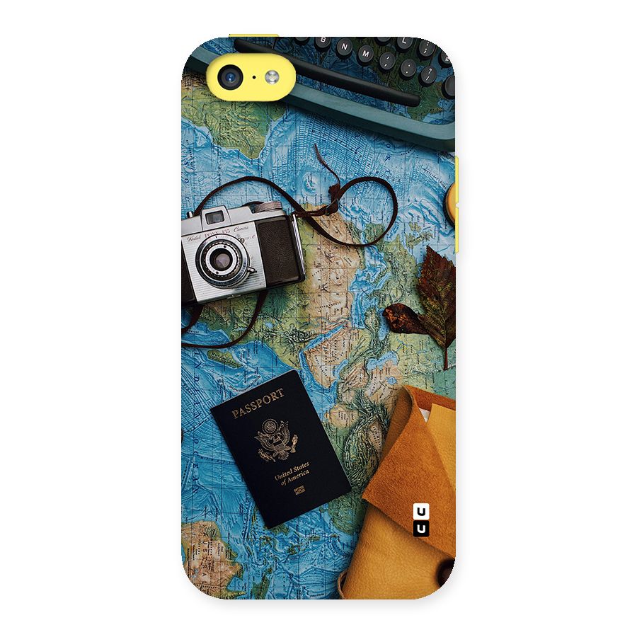 Travel Essentials Back Case for iPhone 5C