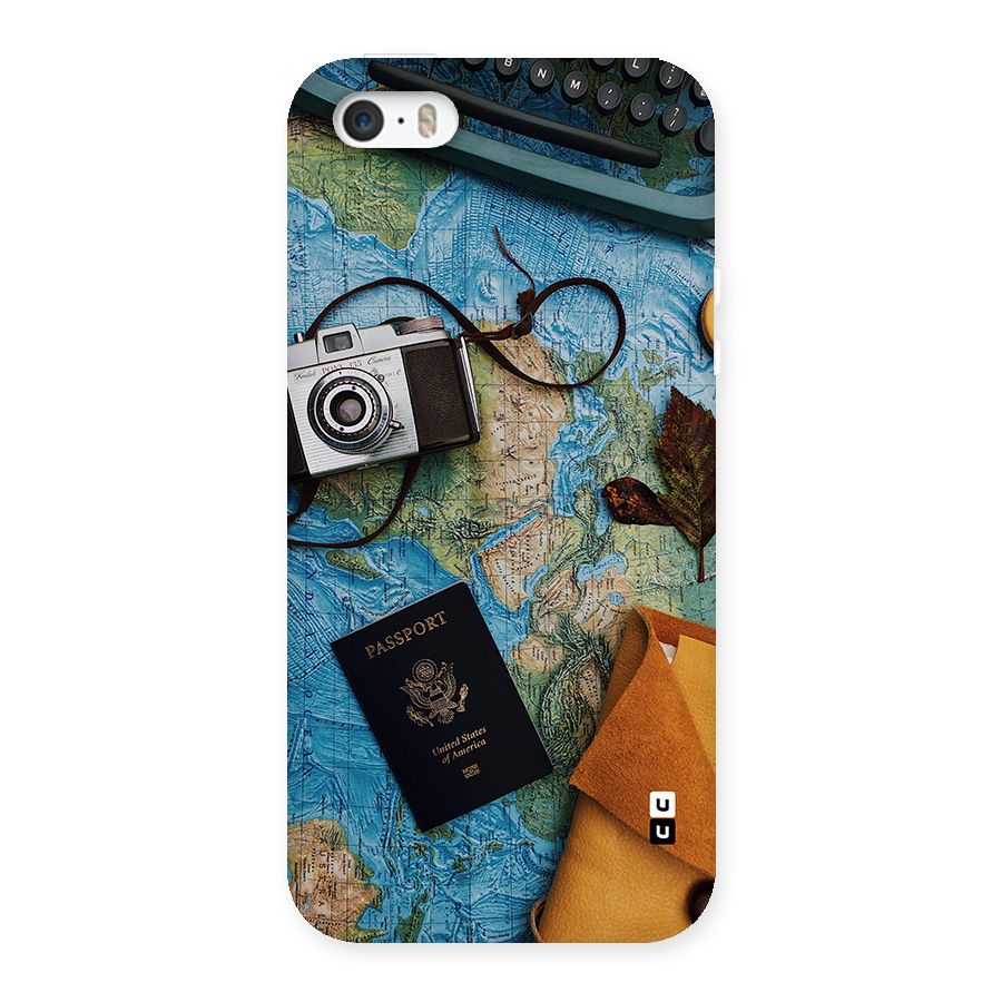Travel Essentials Back Case for iPhone 5 5s