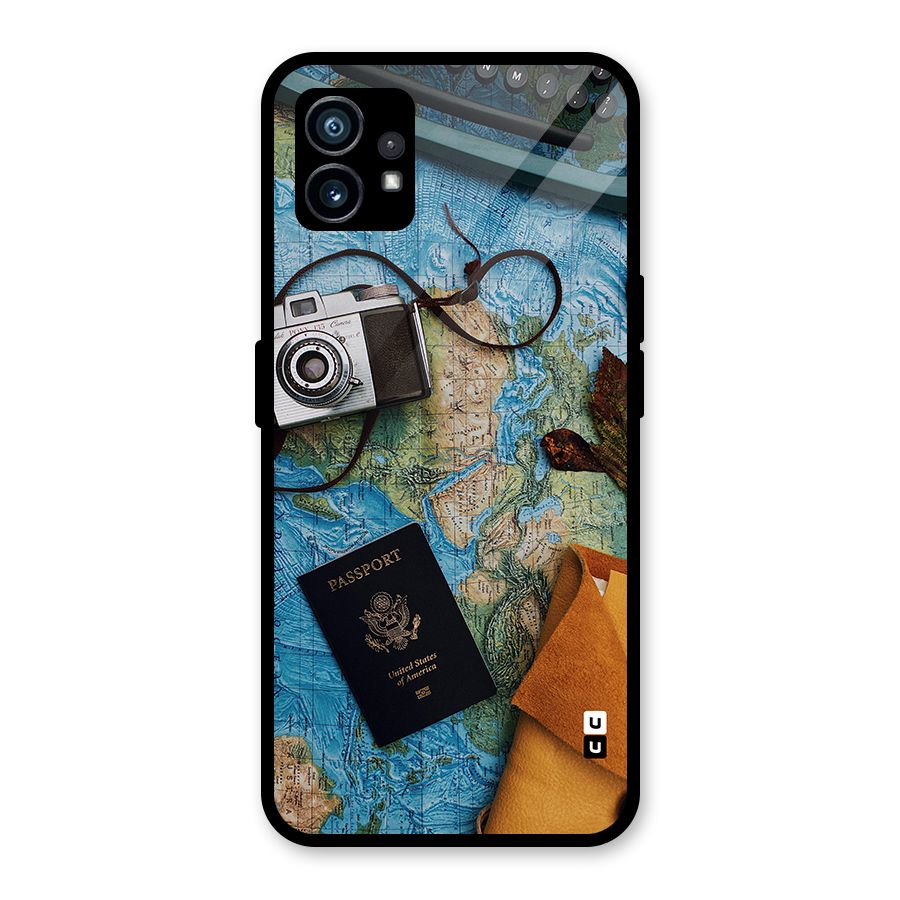 Travel Essentials Glass Back Case for Nothing Phone 1