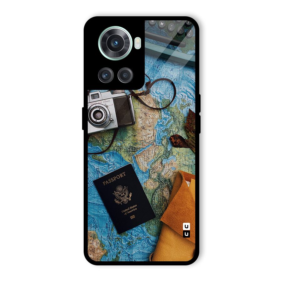 Travel Essentials Glass Back Case for OnePlus 10R