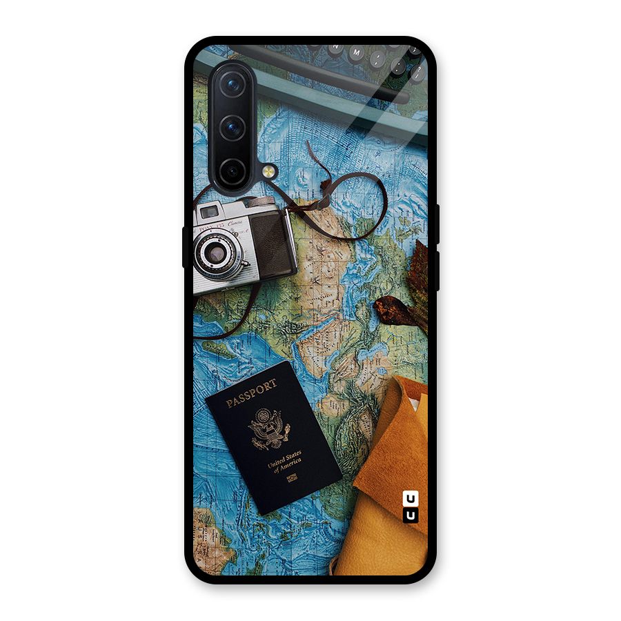 Travel Essentials Glass Back Case for OnePlus Nord CE 5G