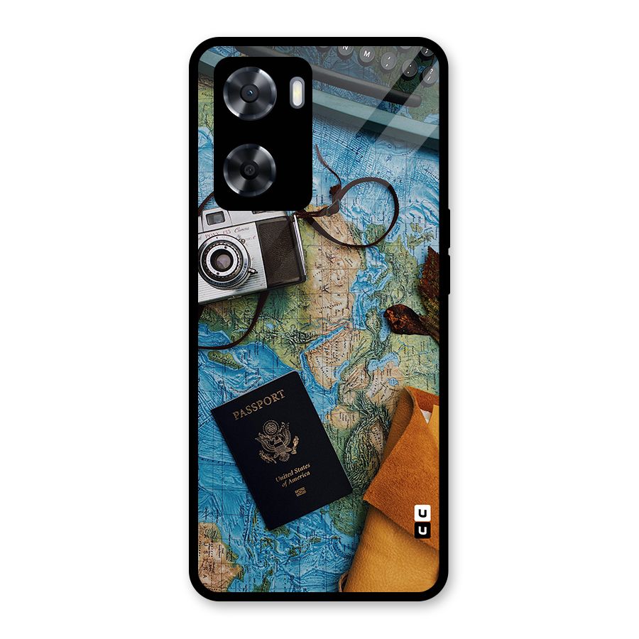 Travel Essentials Glass Back Case for OnePlus Nord N20 SE