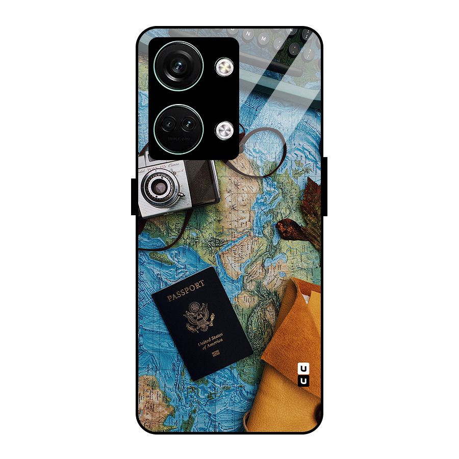 Travel Essentials Glass Back Case for Oneplus Nord 3