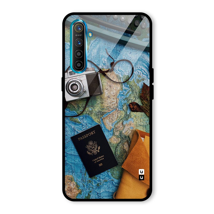 Travel Essentials Glass Back Case for Realme XT