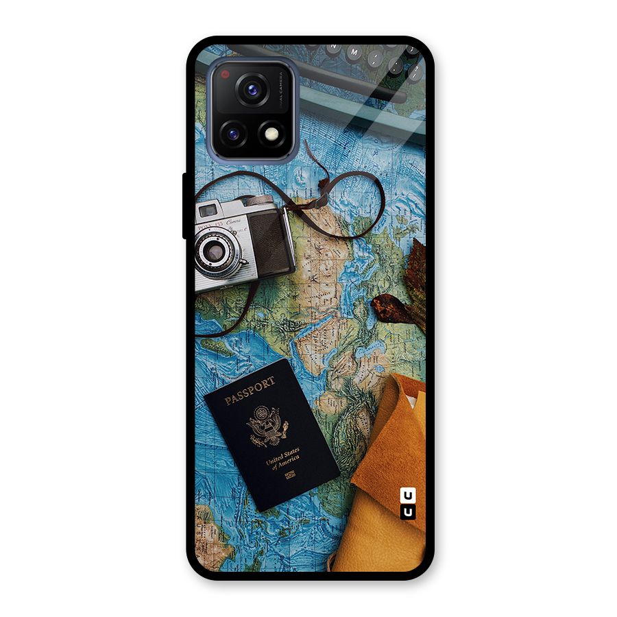 Travel Essentials Glass Back Case for Vivo Y72 5G