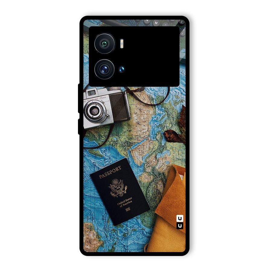 Travel Essentials Glass Back Case for Vivo iQOO 9 Pro